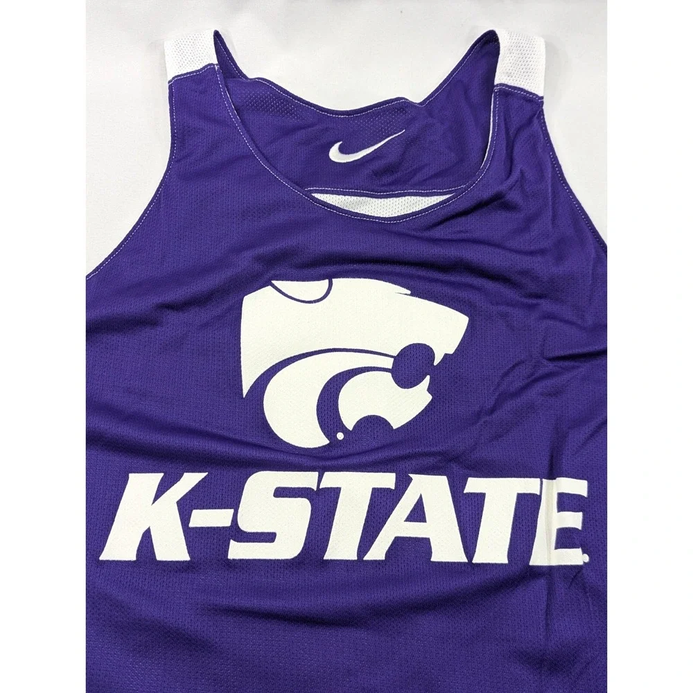 Nike NCAA Kansas State‎ Jeff Mittie Camp Jersey Men's XXL Reversible Dri-Fit